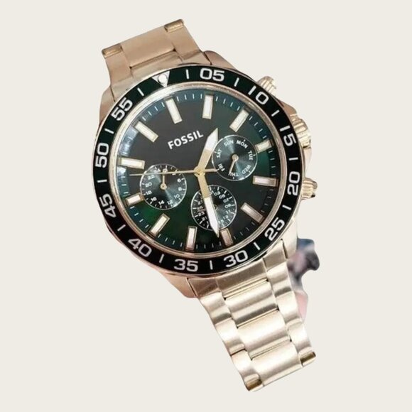 Fossil BQ2493 Bannon Multifunction Gold-Tone Stainless Steel Men's Watch - Picture 2 of 5